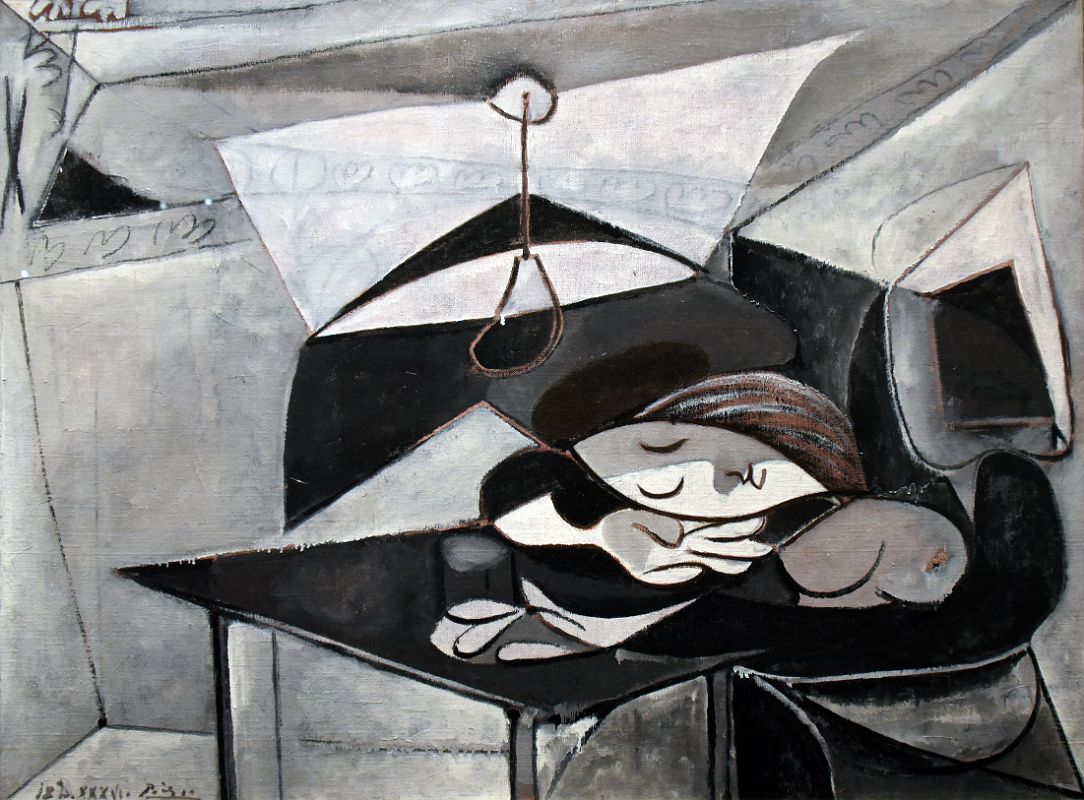 Pablo Picasso 1936 Woman Asleep at a Table - New York Metropolitan Museum Of Art